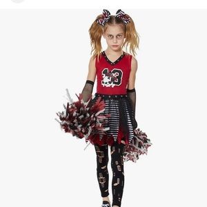Zombie cheerleader Halloween costume